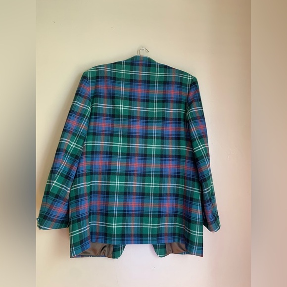 The highland house of laurie
Vtg Tartan Green Plaid Scottish Suit Coat Jacket - Picture 6 of 9